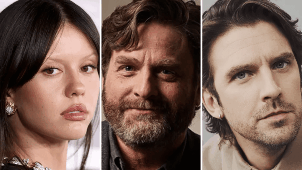 Mia Goth, Galifianakis ve Stevens “Hey Bear”da!
