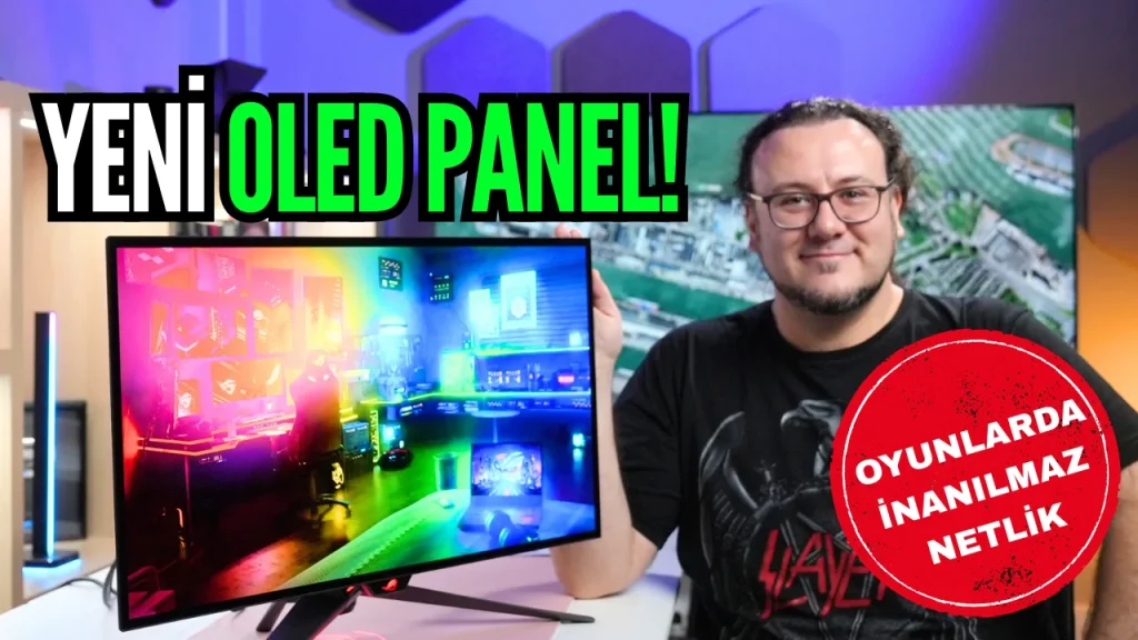 ASUS ROG Swift OLED PG27AQDP İncelemede!