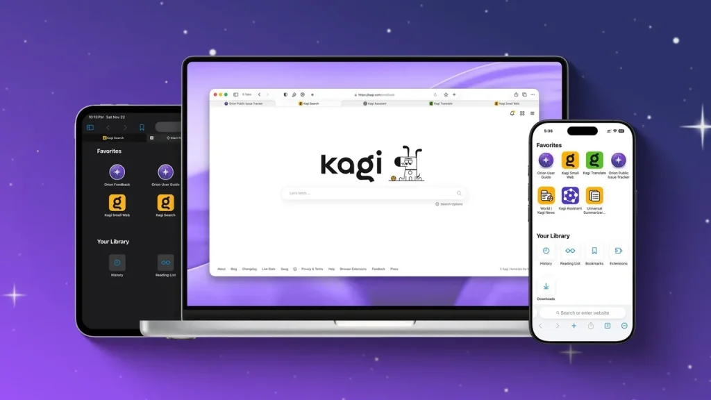 Orion Tarayıcı: Mac Kullanıcılarına Hız ve Gizlilik!