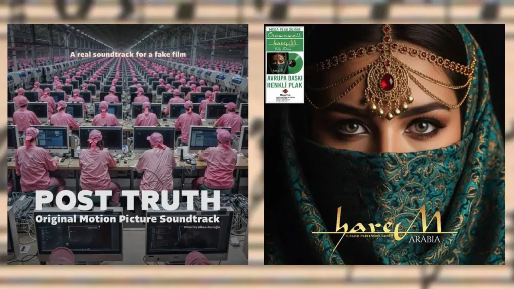 Vitrindeki Albümler