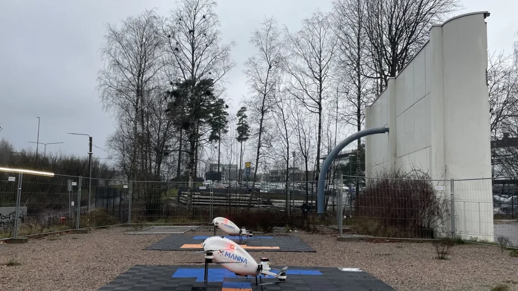 Finlandiya’da Drone’la Yemek Devri!