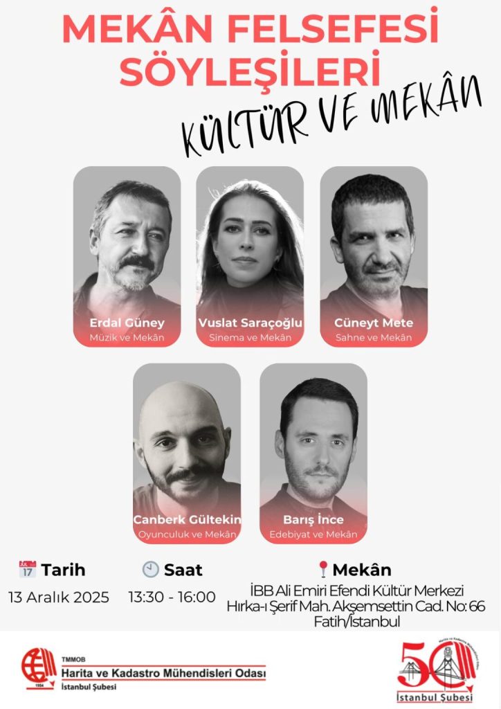 Mekân Felsefesi Söyleşileri 13 Aralık